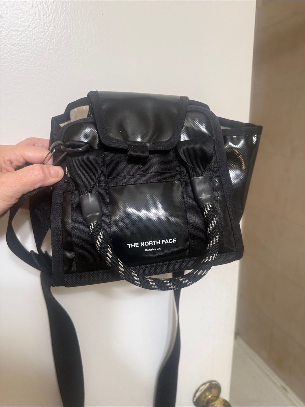 The North Face Black Rope-Handle Belt Bag